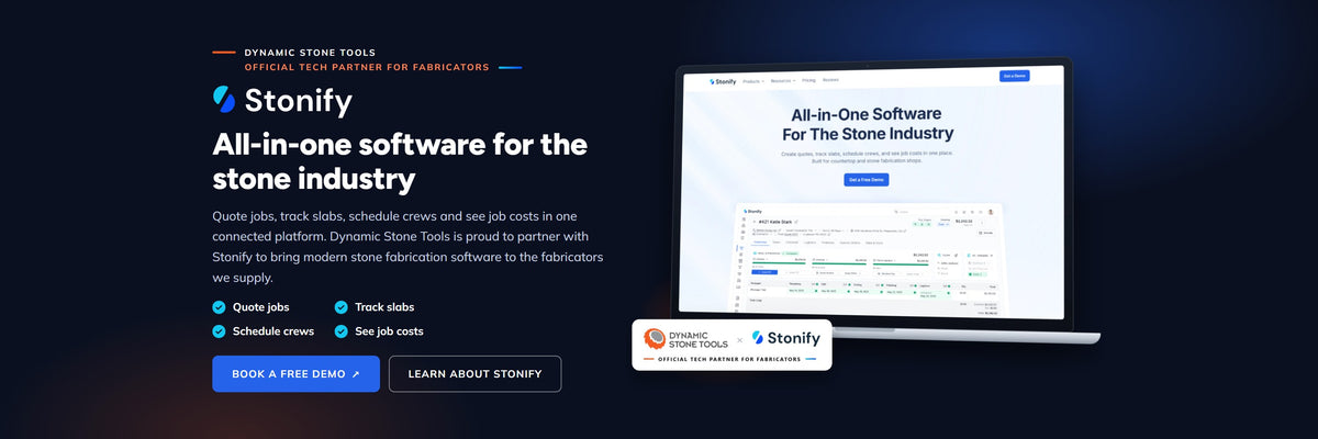 Stonify, Official Tech Partner for Fabricators: all-in-one software for countertop and stone shops