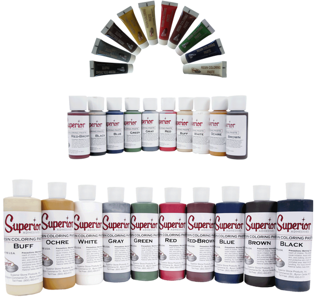 Superior Coloring Paste Assorted Box 8/1oz