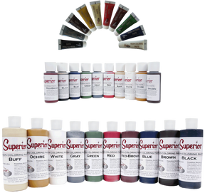 Superior Coloring Paste Assorted Box 10/2oz