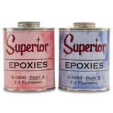 Superior E-1000 Flowing Epoxy � quart containers Part A and B