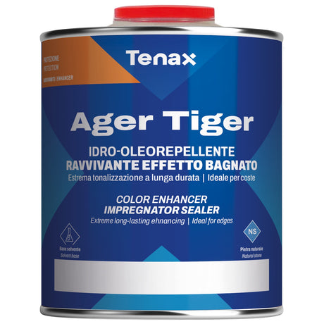 Tenax Ager Tiger Exotic Stone Color Enhancer & Sealer - 1 L