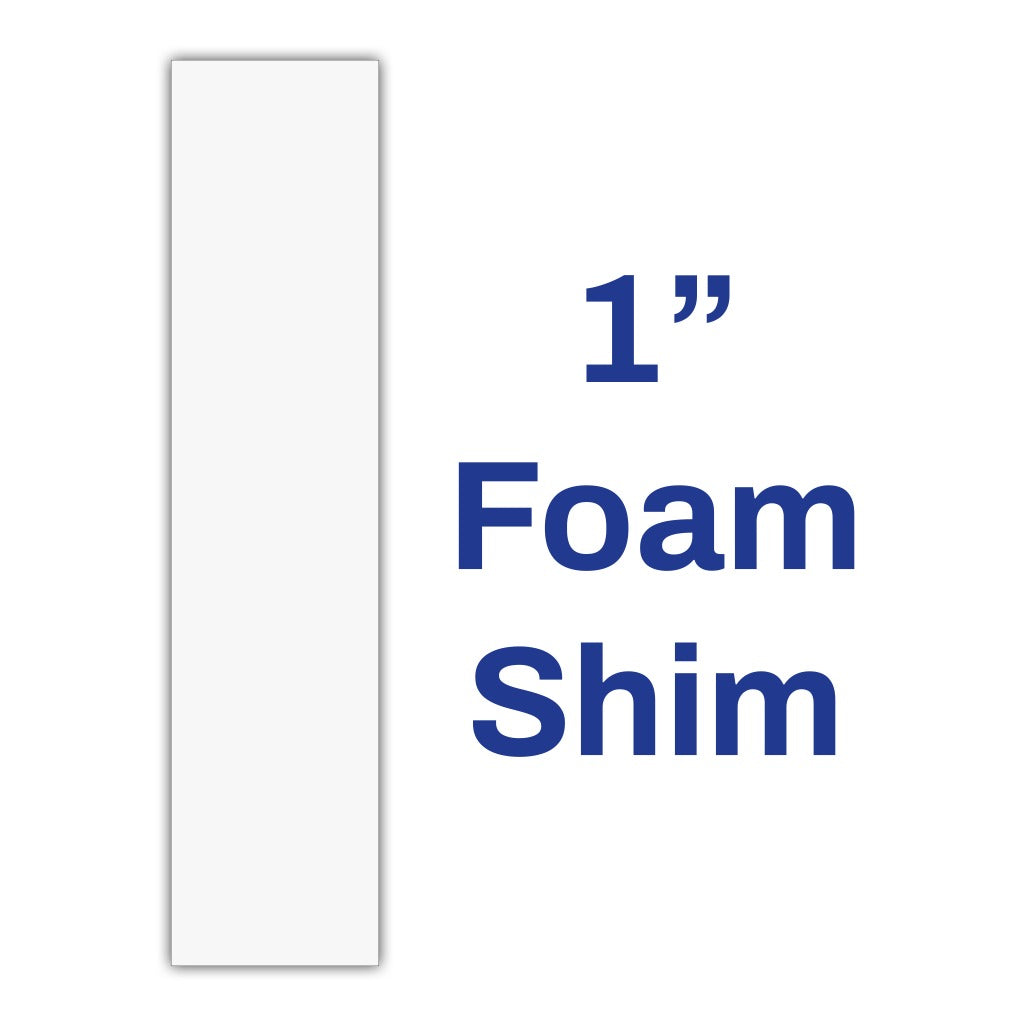 Tenax Miter Medic High-Density Foam Shims (48 Count) for Countertop Overhang Installation - 1"