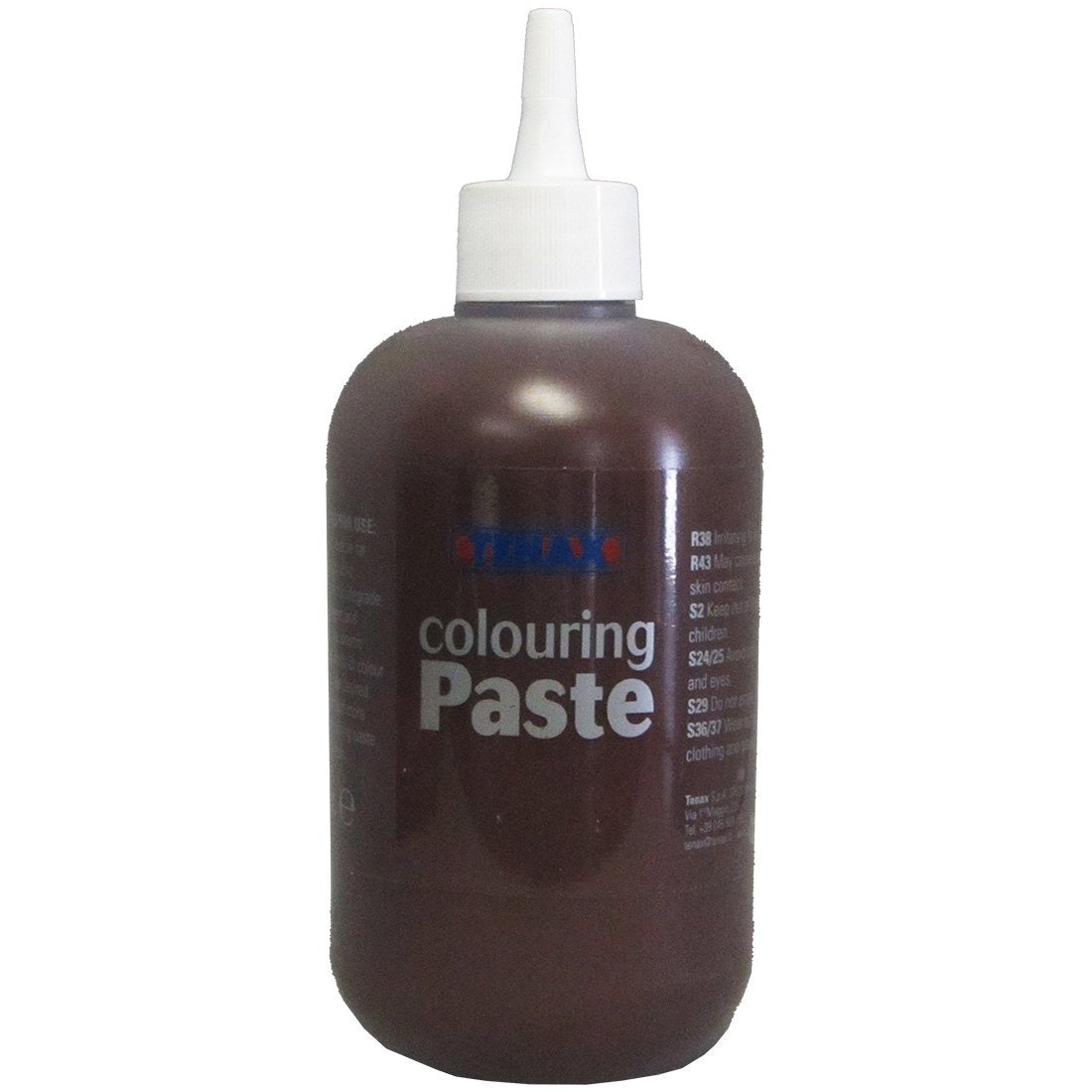 Tenax Universal Color Paste, Brown, 8 oz bottle