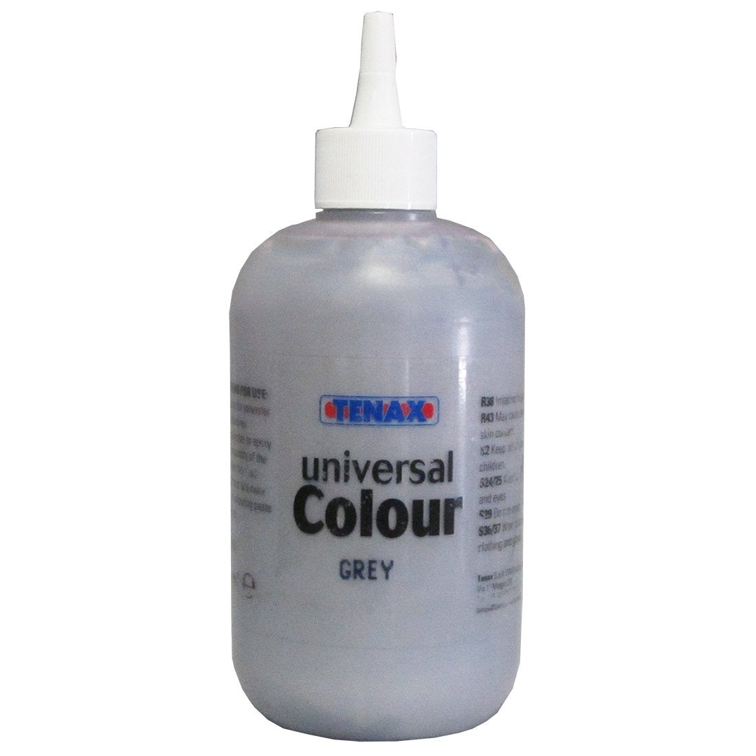 Tenax Universal Color Paste, Grey, 8 oz bottle