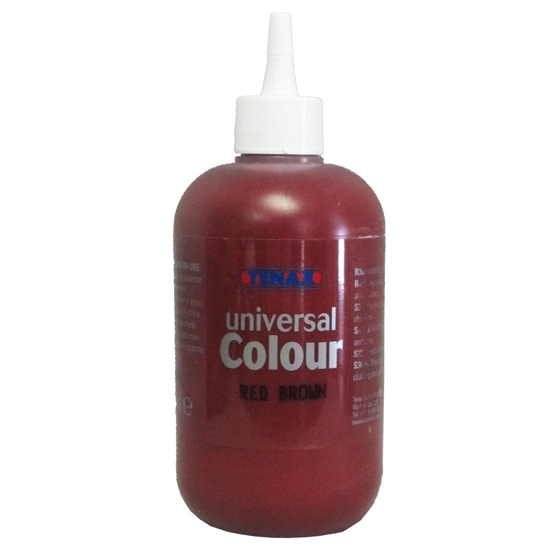Tenax Universal Color Paste, Red Brown, 8 oz bottle