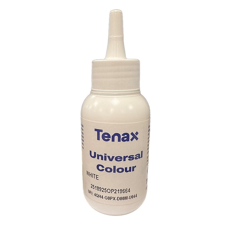 Tenax Universal Color Paste, White, 2 oz bottle