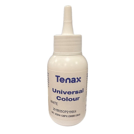 Tenax Universal Color Paste, White, 2 oz bottle