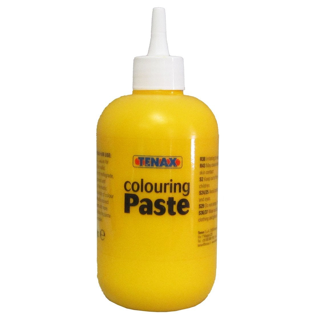 Tenax Universal Color Paste, Yellow, 8 oz bottle