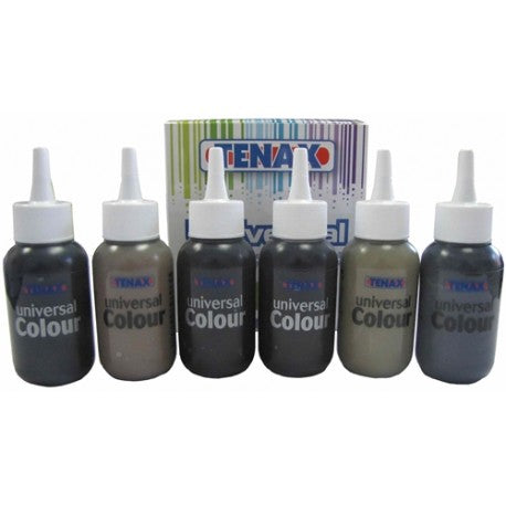 Tenax Universal Color Paste - Set of 6 Colors, 2.5 oz