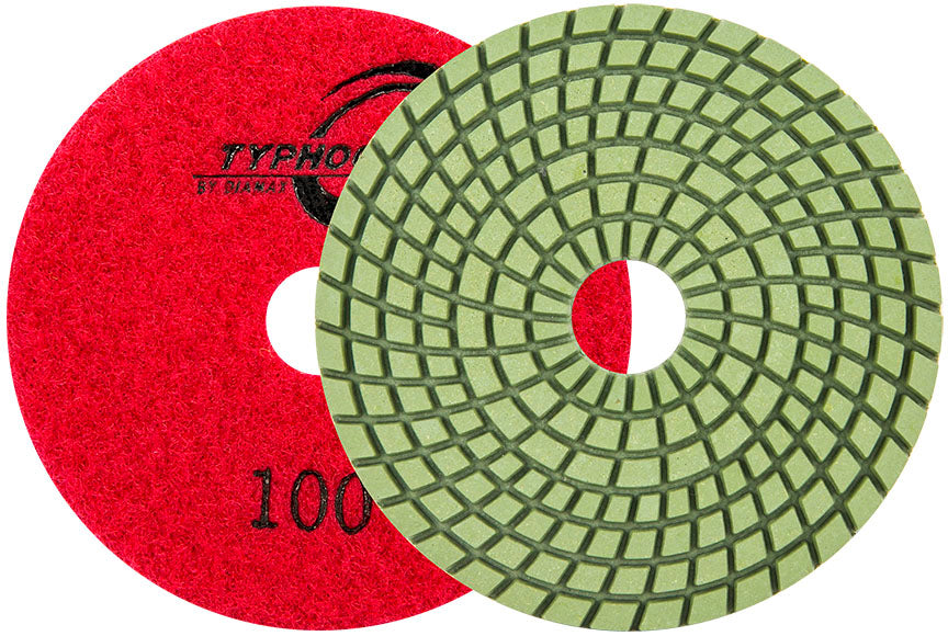 5" Typhoon Polishing Disk ECONOMY — Wet — #50–#3000