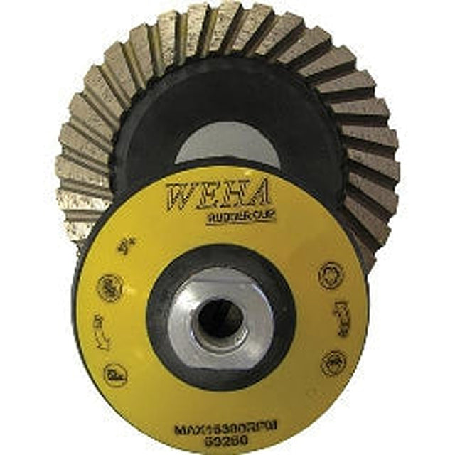Weha Rubber Diamond Cupwheel for Stone Fabrication