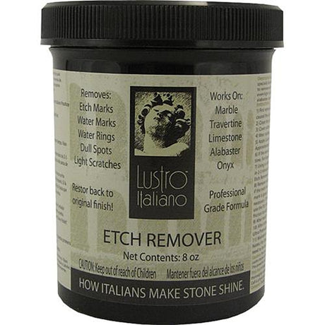 Tenax Lustro Italiano Etch Remover 8 Oz for Natural Stone Surfaces