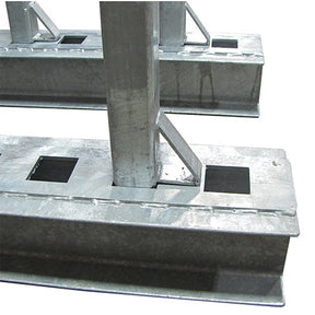 Weha 10' Hippo Slab Bundle Rack Set 8 Pole
