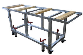 Weha Adjustable Work Table for Stone Fabrication Shop