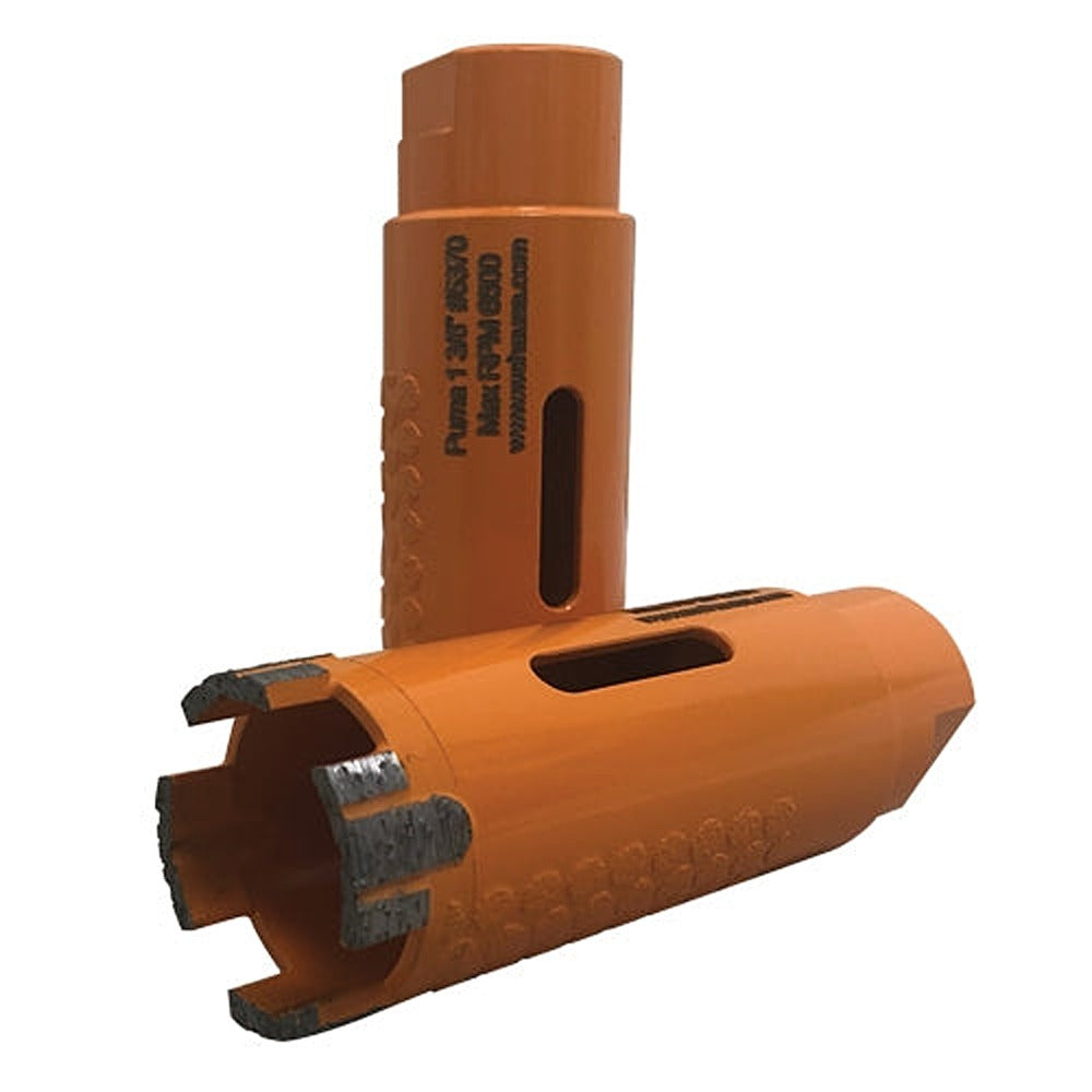 Puma T Seg Core Bit with Side Diamonds - Granite, Quartz, Quartzite, Marble