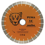 Puma 14" x 25mm Diamond Bridge Saw Blade for Granite, Quartz