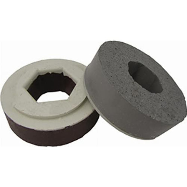 Tenax 4" Snail Lock Bullnose Magnesite Abrasive for Granite