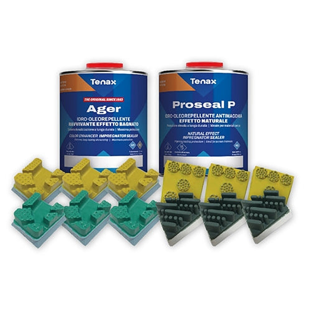Tenax CNC Frankfurt Honing Kit — Professional Stone Care