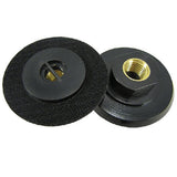 Weha 3.5 inch Turbo Back Up Pad 5/8-11 Thread for Turbo Disc Polishing Wheels