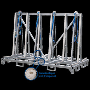 Weha Transport cart wheel for Stone Fabrication