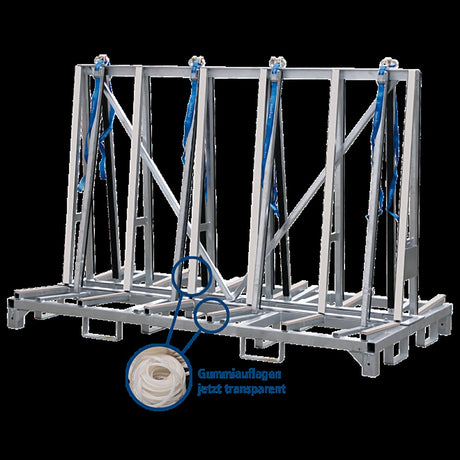 Weha Transport cart wheel for Stone Fabrication