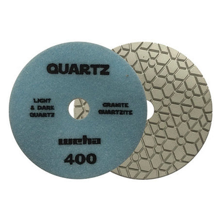 Weha 4 inch Quartz Diamond Polishing Pad for Engineered Stone and Quartz