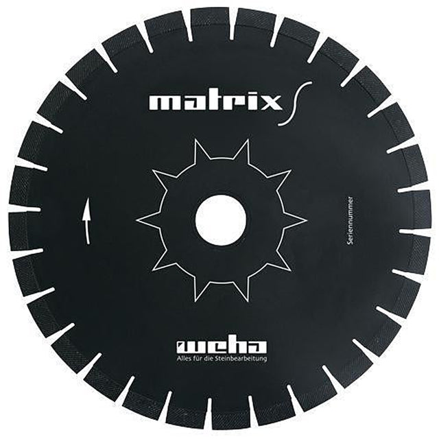 Weha Matrix S Diagonal Diamond Silent Core Bridge Saw Blade for Granite and Quartz