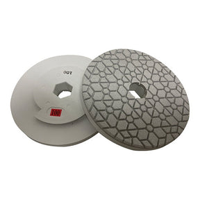 Weha 6 inch Marble Diamond Polishing Pad for Marble Travertine and Limestone