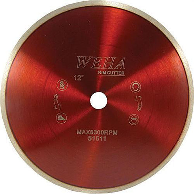 Weha 8" x 1" Cont Rim Blade — Professional Stone Fabrication