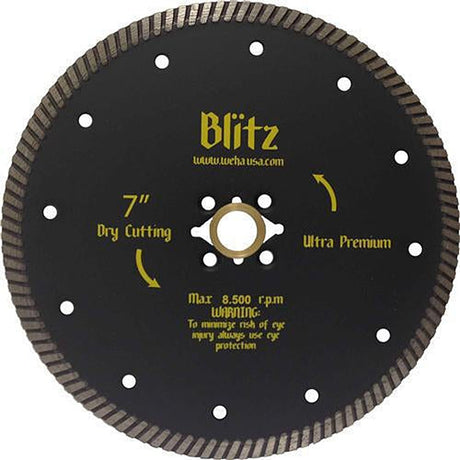 Weha Blitz 7" Turbo Blade for Granite Marble Stone