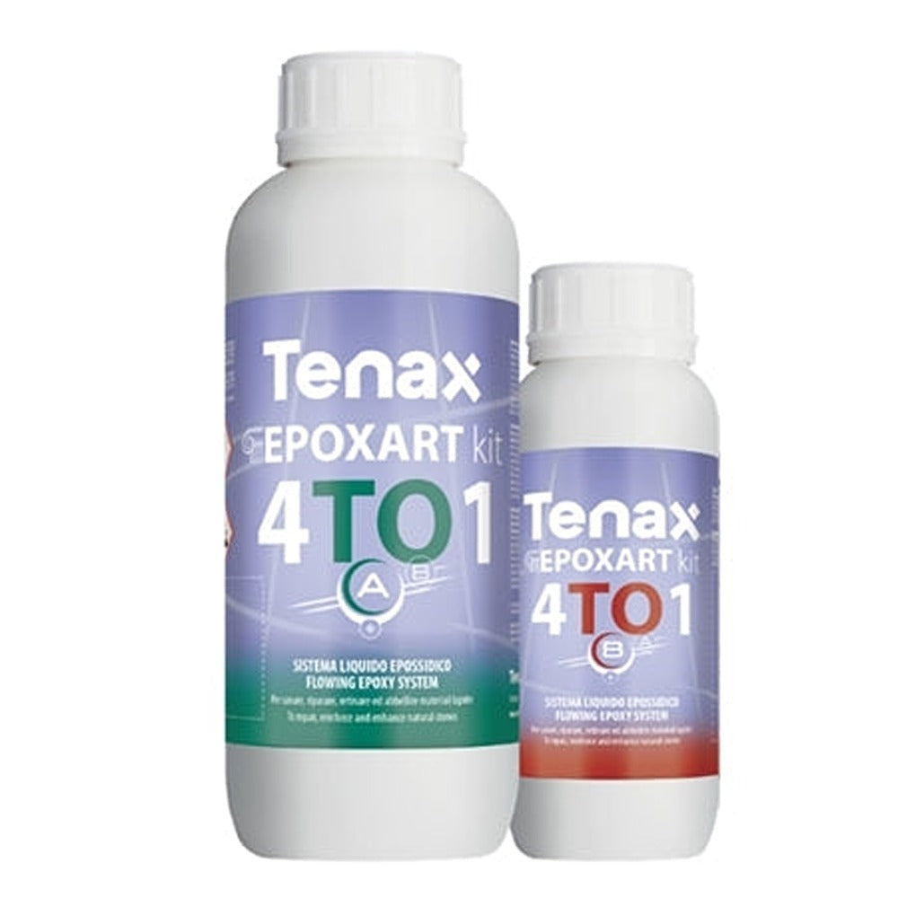 Tenax Epoxart 4:1 Fast Epoxy System Kit for Stone Reinforcement