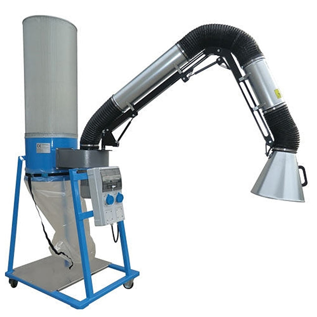 Weha/Tenax TEC740 Mobile Dust Extractor for Professional Stone Fabrication and Repair