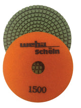 Weha 3 inch Schein Diamond Polishing Pad for Granite and Marble - 1500
