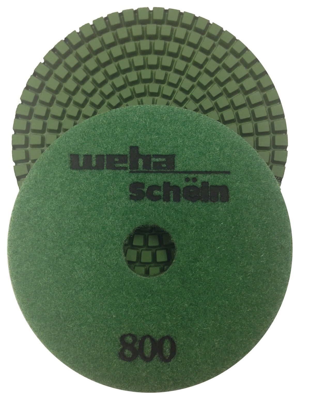 Weha 3 inch Schein Diamond Polishing Pad for Granite and Marble - 800