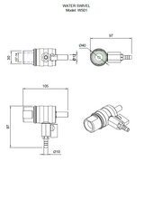 Aardwolf WS01 Water Swivel