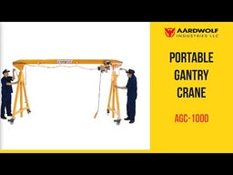 Aardwolf  Portable Gantry Crane AGC1000