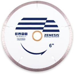 Zenesis Continuous Rim - Saw Blades Unique Slot and Rim Design